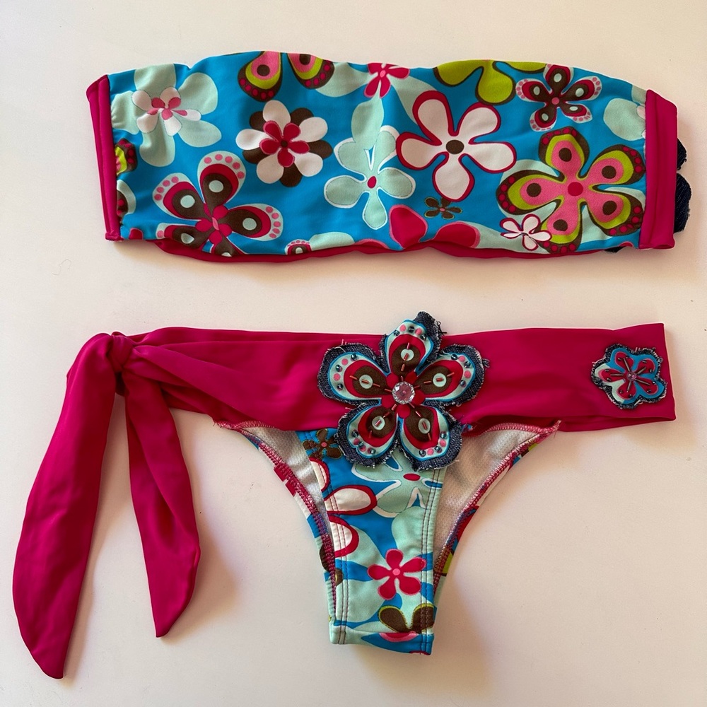 Strapless Bikini Set Made in Venezuela